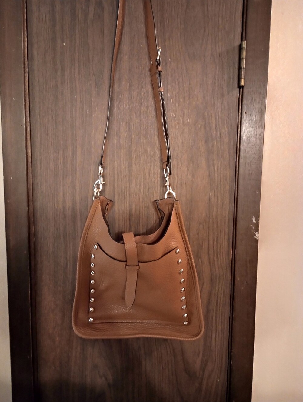 Rebecca Minkoff Camel Unlined Crossbody Bag